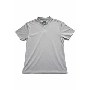 PGA TOUR Golf Polo Shirt Mens L‎ Gray Performance Short Sleeve Stretch Athletic